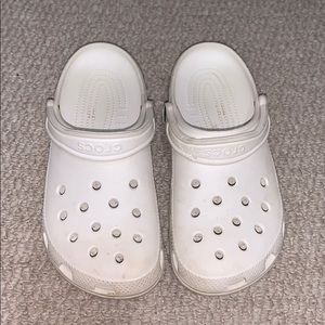 White Crocs